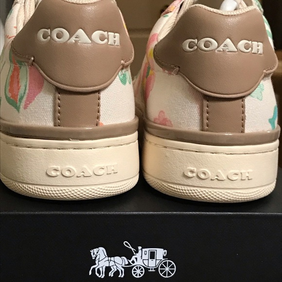 🌺🍃 Coach Clip Low Top Sneaker Dreamy Floral Print  6.5 7 8 8.5 9 9.5 10 11 - Picture 10 of 15